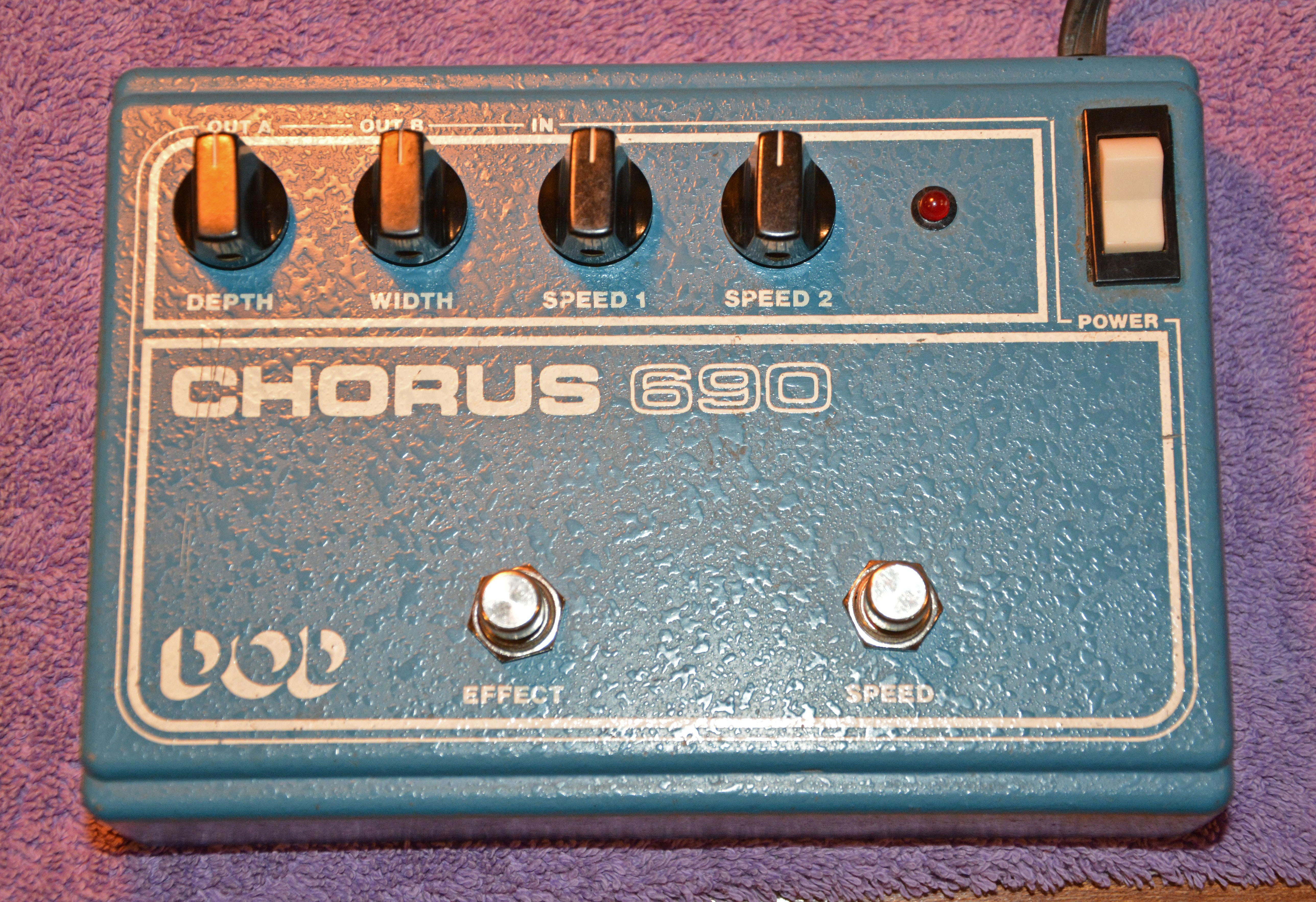 Dod Pedal History For Chorus